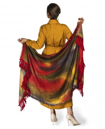 Палантин Унисекс W.FR240-NOTE/ORANGE